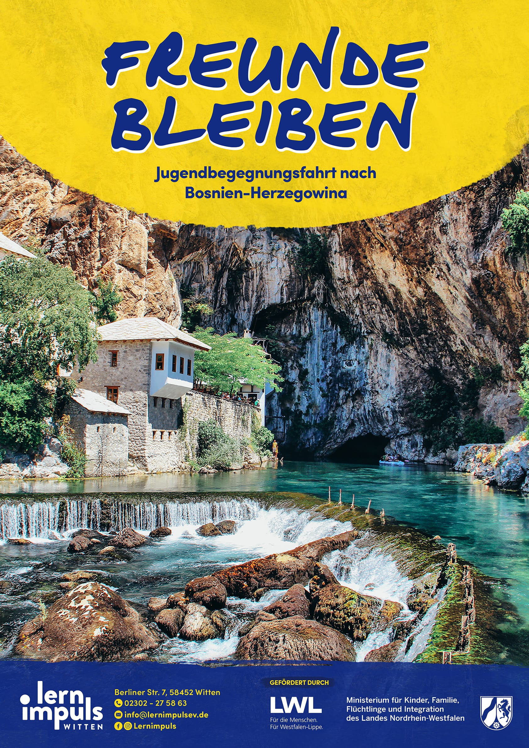 „Freunde sein“ – Jugendbegegnungsfahrt nach Bosnien-Herzegowina