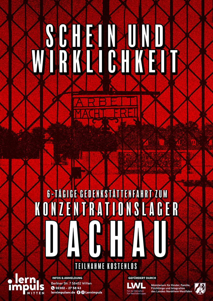 „Gedenkstättenfahrt Schein und Wirklichkeit“ in Dachau