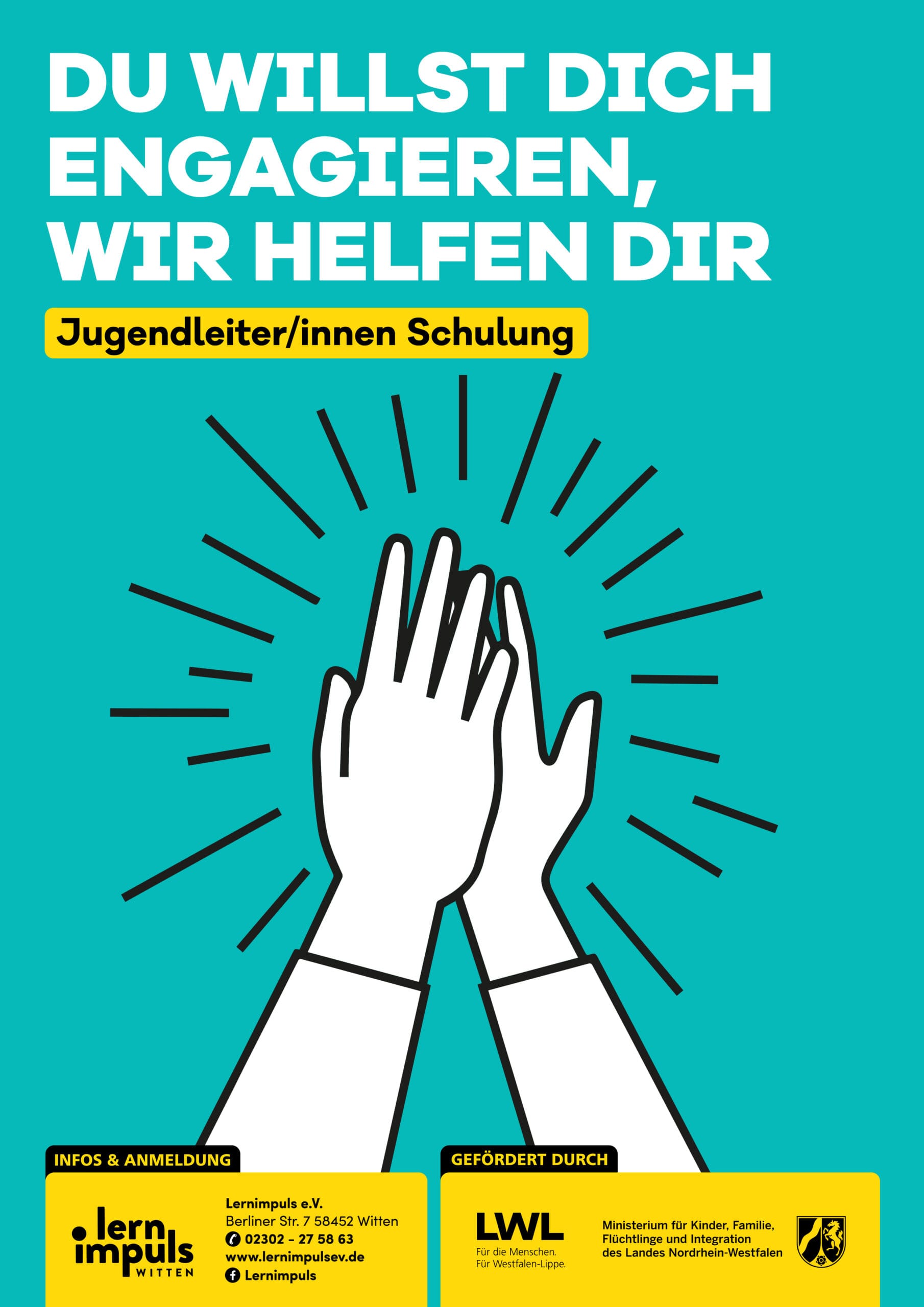 „Du willst dich engagieren, wir helfen dir“