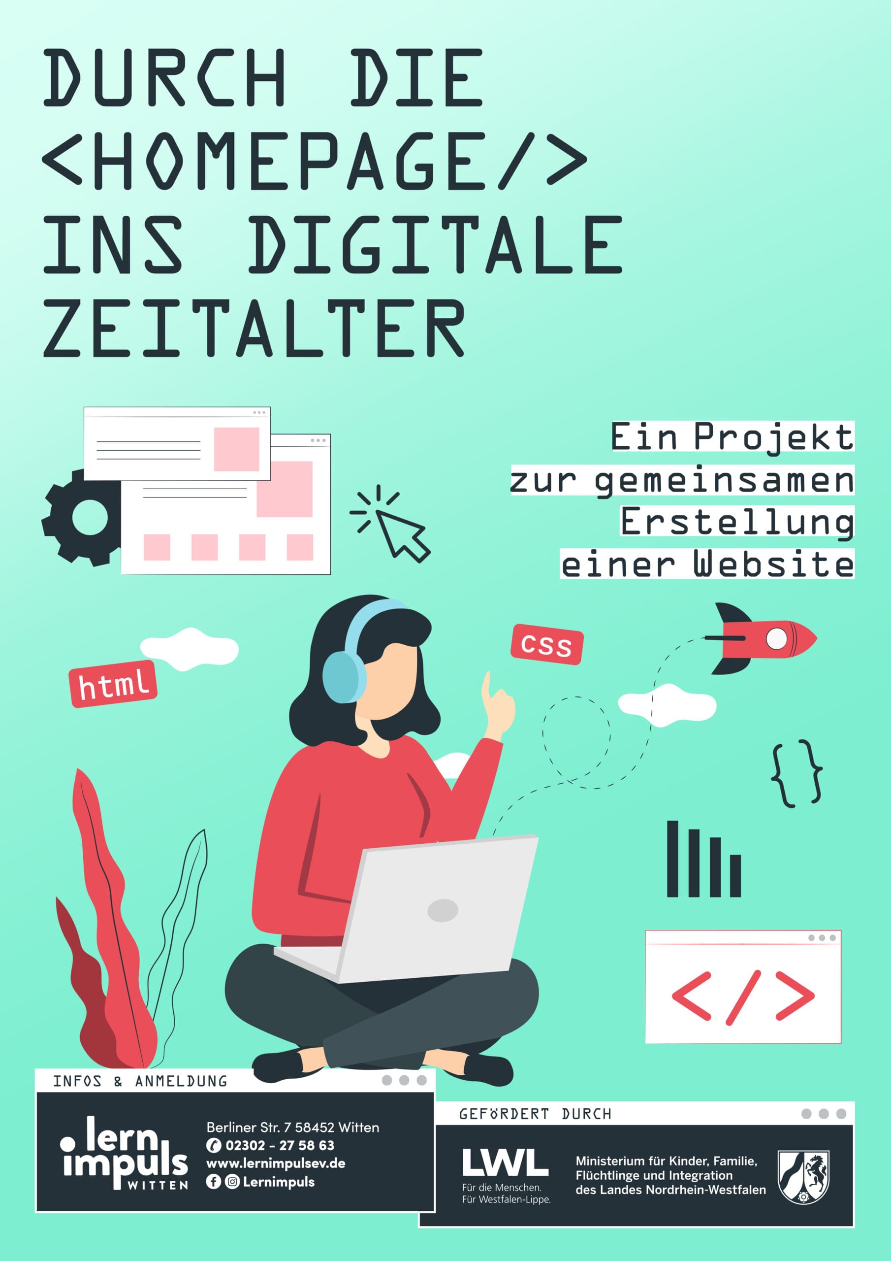 „Durch die Homepage ins digitale Zeitalter“